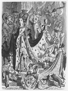 Une reine, illustration de 