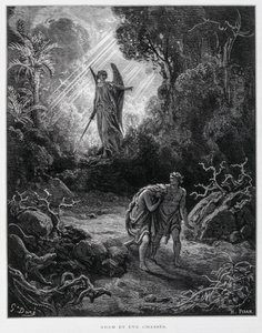 Adam et Ève chassés du Jardin d