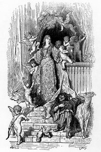 Alcina dans sa gloire - Gustave Dore