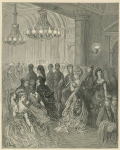 Divertissement du soir à Mansion House, Londres - Gustave Dore