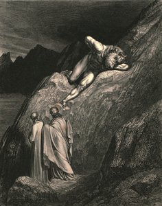Et là, au point de la crête séparée, gisait l