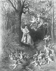 Angélique et Médor, de La Folie d