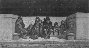 Endormi sous les étoiles - Gustave Dore