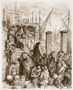 Billingsgate, Débarquement du Poisson, de 