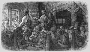 Café - Petticoat Lane - Gustave Dore