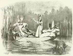 Dandyisme rural (gravure) - Gustave Dore