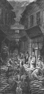 Dark House Lane - Billingsgate, 1872 - Gustave Dore