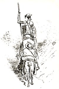 Don Quichotte sur son cheval, suivi par Sancho sur son âne - Gustave Dore