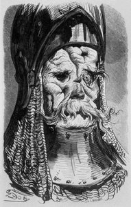 Contes drolatiques Un vieux tropuat par Honoré de Balzac dessin de Gustave Doré gravé par Deghouny 1855 - Gustave Dore