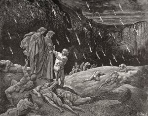 Gravure de Gustave Doré 1832-1883 artiste et illustrateur français pour l