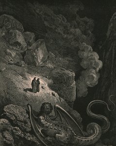 Aussitôt cette image vile de la fraude apparut, vers 1890 - Gustave Dore