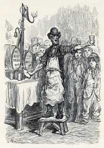 Vendeur de bière au gingembre dans les années 1870 - Gustave Dore