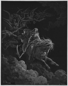 Gustave Doré Bible : La vision de la mort - Gustave Dore