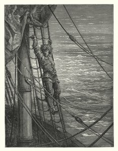 Illustration de Gustave Doré pour La Complainte du vieux marin de Coleridge - Gustave Dore