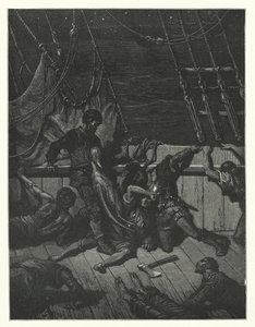 Illustration de Gustave Doré pour La Complainte du vieux marin de Coleridge - Gustave Dore