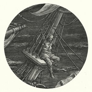 Illustration de Gustave Doré pour La Complainte du vieux marin de Coleridge - Gustave Dore