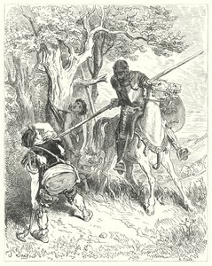 Don Quichotte de Gustave Doré: "Par le soleil qui brille, j