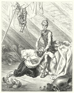 Don Quichotte de Gustave Doré : "Il croyait vraiment que son heure dernière était venue" - Gustave Dore