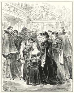 Don Quichotte de Gustave Doré : "Dis-moi, toi oracle, dit-il, ce que j