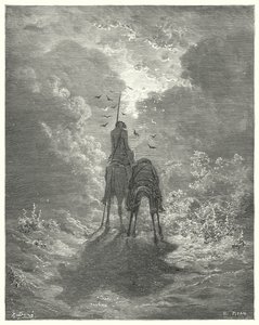 Don Quichotte de Gustave Doré : « Nous dormions aussi profondément que si nous avions quatre matelas de plumes sous nous » - Gustave Dore