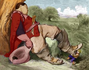 Le Petit Poucet, gravure de Gustave Doré