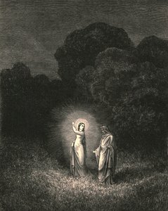 Moi, qui te charge maintenant de cette mission, suis Béatrice, vers 1890