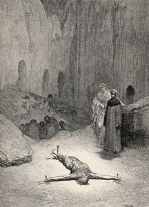 Illustration pour La Divine Comédie - Enfer par Dante - Gustave Dore