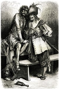 Illustration pour le Capitaine Fracasse - Gustave Dore