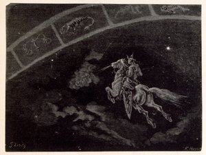 Illustration du signe astrologique Scorpion. de La légende de Croque-Mitaine. - Gustave Dore