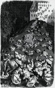 Illustration pour Collection de contes humoristiques (Contes drolatiques), par Honoré de Balzac (1799-1850) - Gustave Dore