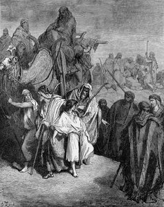 Joseph vendu en Égypte - Gustave Dore