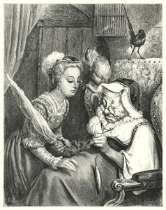 La Belle au Bois Dormant (gravure) - Gustave Dore