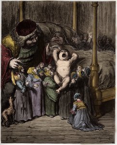 La Naissance de Gargantua - illustration de 