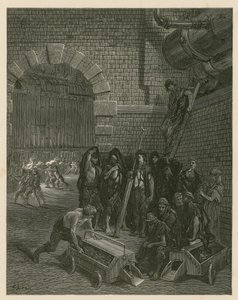 Usines à gaz de Lambeth, Londres - Gustave Dore