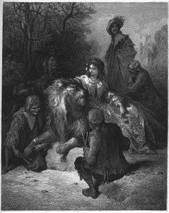 Le lion amoureux - Gustave Dore