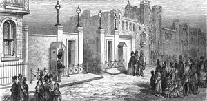 Marlborough House - En attendant le prince, 1872 - Gustave Dore