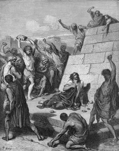 Le martyre de Saint Étienne - Gustave Dore