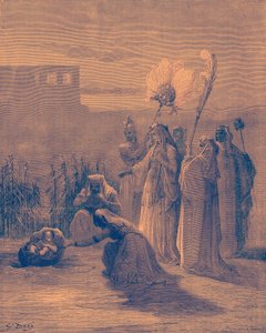 Moïse dans les joncs - Gustave Dore