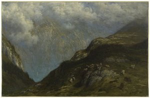 Paysage de montagne - Gustave Dore