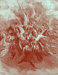Le Paradis perdu : La Bataille des anges - Gustave Dore