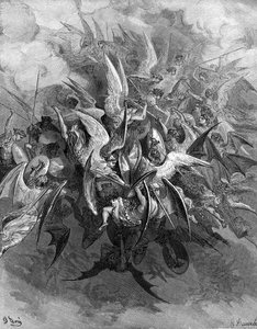 Le Paradis perdu : La Bataille des anges - Gustave Dore