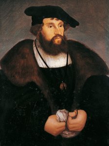 Portrait de Christian II de Danemark, roi de Danemark, Norvège et Suède