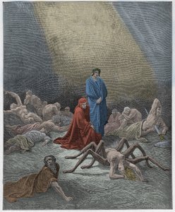 Purgatorio, Chant 12 : Dante voit l
