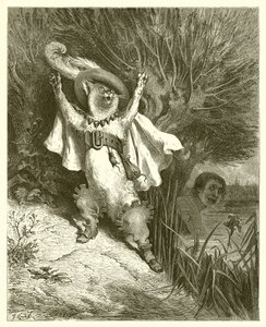 Le Chat Botté, vers 1868 - Gustave Dore