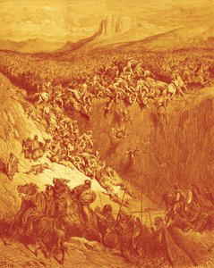 Samson tue les Philistins avec une mâchoire d