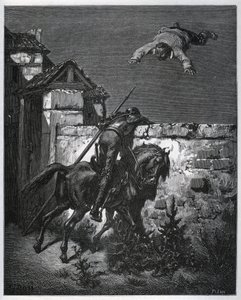 Sancho Panza se fait duper, et Don Quichotte ne peut intervenir - de 
