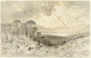 Paysage écossais, 1873 - Gustave Dore
