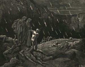 Monsieur! Brunetto! Et êtes-vous ici, vers 1890 - Gustave Dore