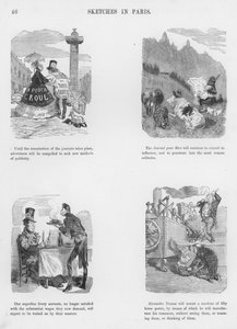 Croquis humoristiques et grotesques par Gustave Doré - Gustave Dore