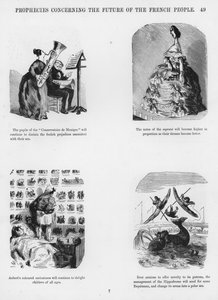 Croquis humoristiques et grotesques par Gustave Doré - Gustave Dore